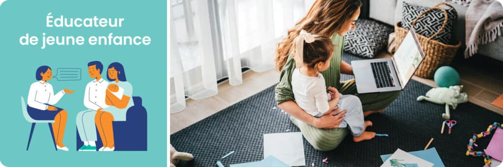 fiche métier éducateur de jeune enfance : bien être au travail